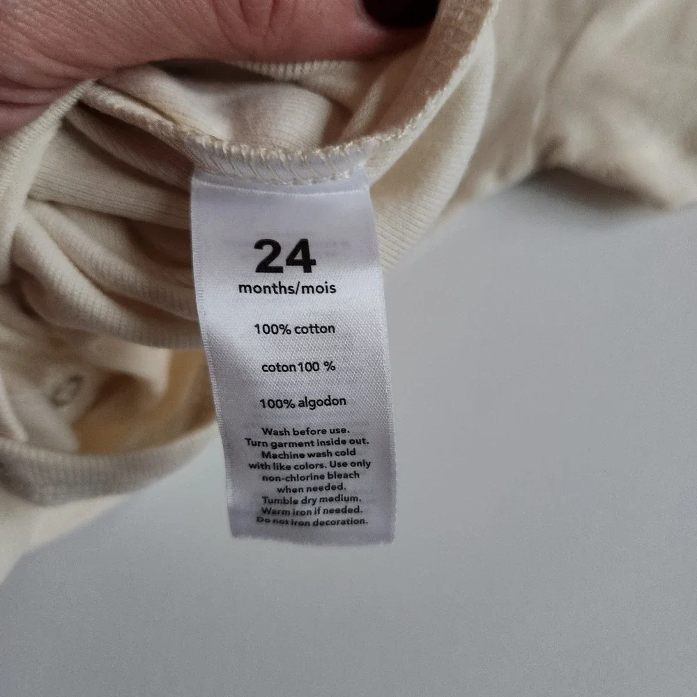 Little Planet Organic Cotton Baby Bodysuit 24 Months Elephants Daddy's Sidekick‎